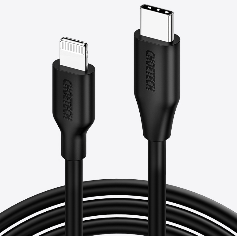 Câble USB-C Lightning CHOETECH | 2M | Charge Rapide