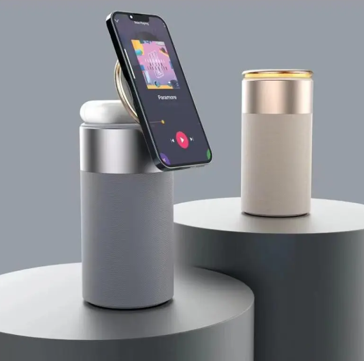 Chargeur Sync 3-in-1 Chargeur Magnétique + Haut-Parleur + Lampe Tactile