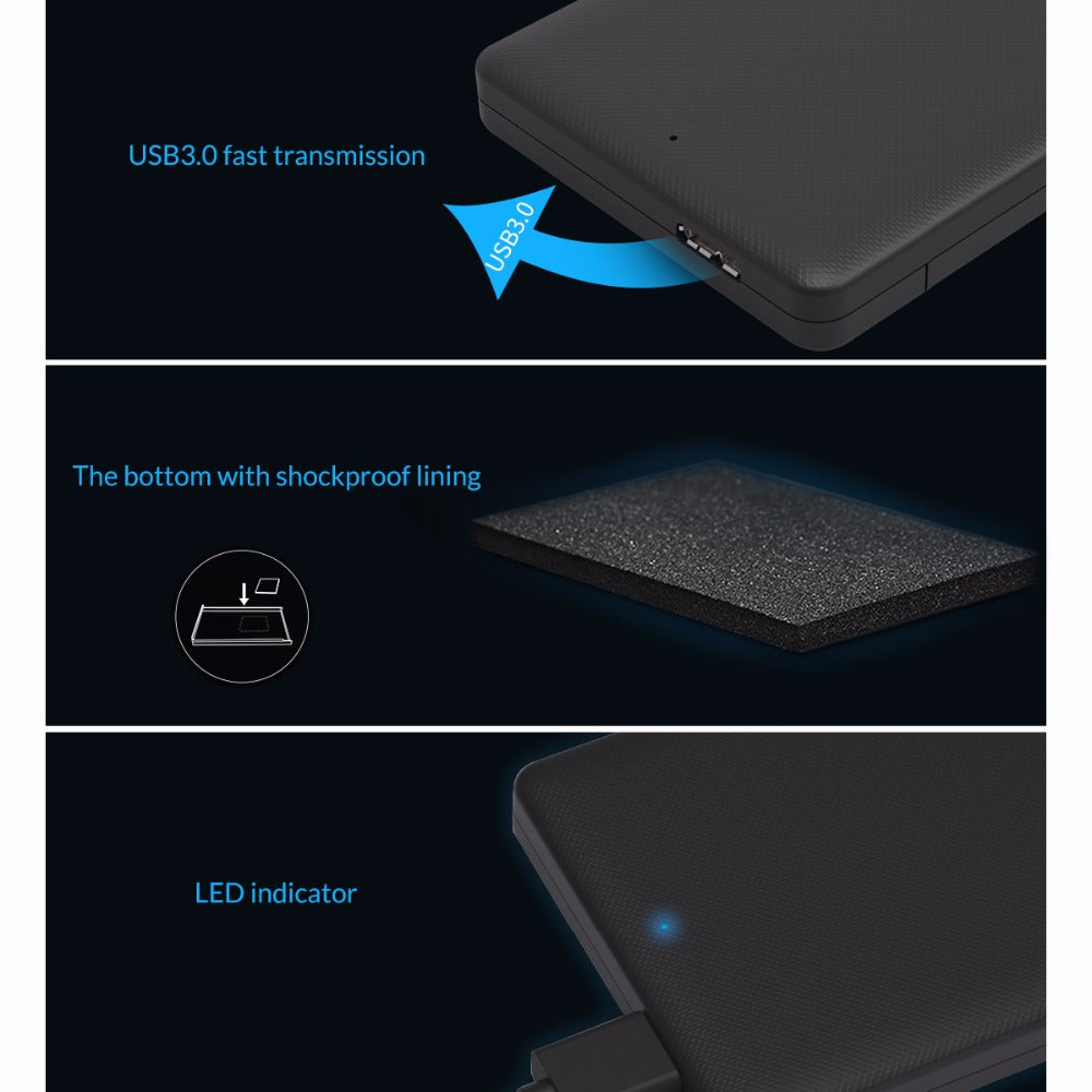 Boîtier Disque Dur Externe ORICO 2577U3 | USB 3.0 | 6TB