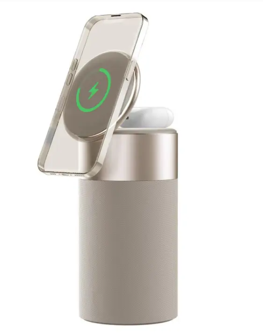 Chargeur Sync 3-in-1 Chargeur Magnétique + Haut-Parleur + Lampe Tactile